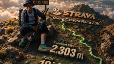 Strategi Dieng Caldera Race 25K, Lomba yang Menguji Fisik dan Mental di Gunung Sindoro 45 Dieng Caldera Race